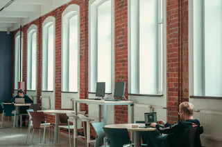 The library reading room